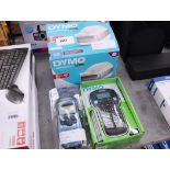 Dymo label writer with 2 Dymo label printers