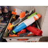 Crate of toy guns