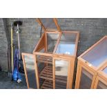 2 door wooden cold frame