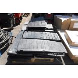 2 pallets of various Keter shed parts