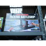 Electronic talking battleships game