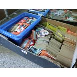 Tray of baseball cards