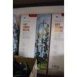 Boxed 1.9m decorative Easy Garden obelisk