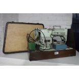 Cased Singer sewing machine