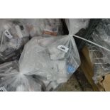 Bag of mixed switches, sockets and electrical goods