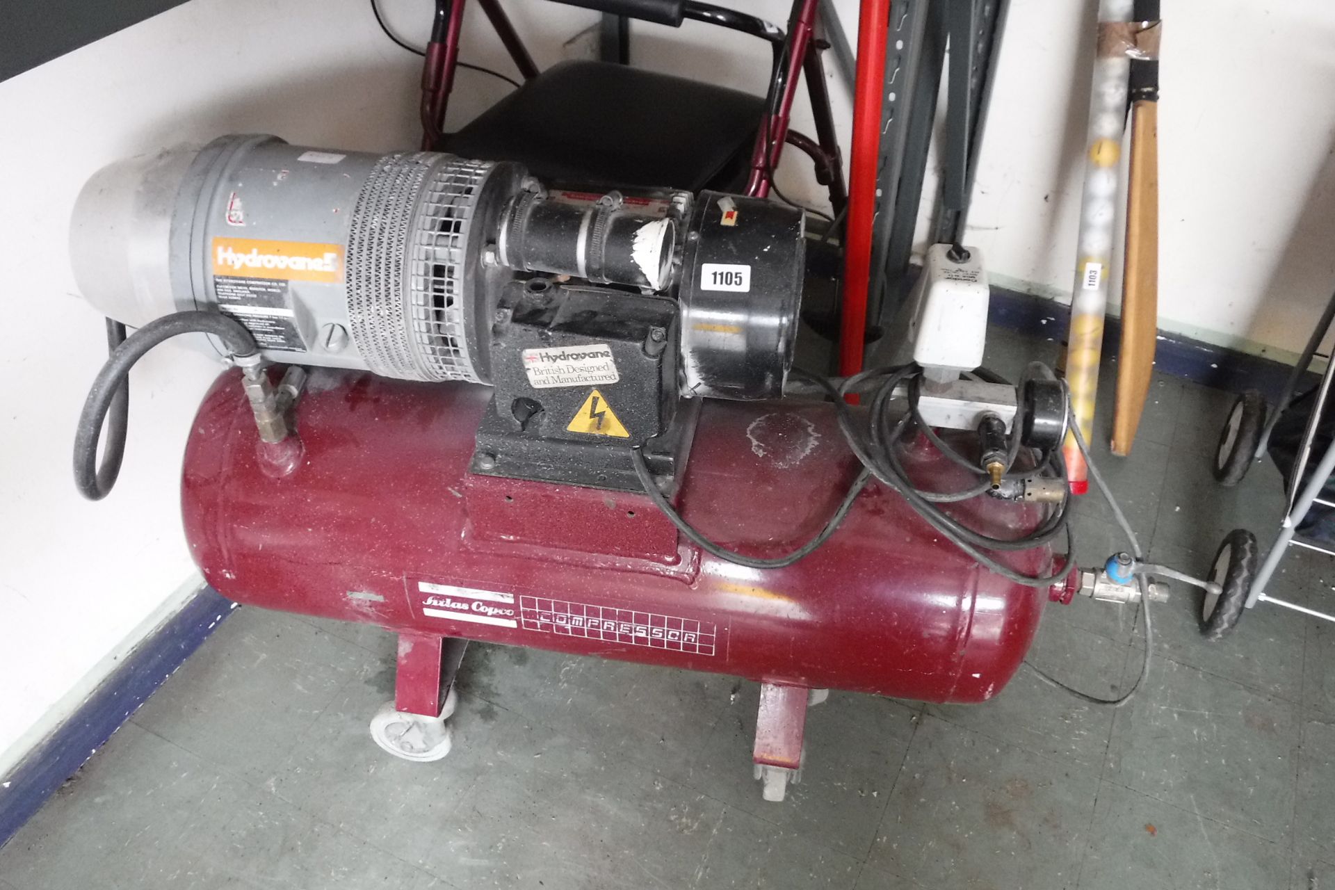 Atlas Copco compressor (a/f)