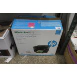 (21) HP laser printer (please note: printer in box differs from the model printed on the box)