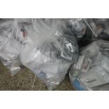 Bag of mixed switches, sockets and electrical goods