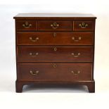 A 19th century mahogany,