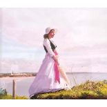 Michael de Bono (contemporary) 'Gentle Beauty', signed, oil on board,