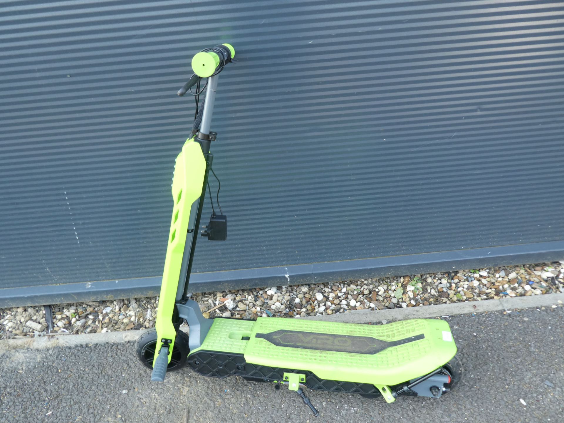 Viro green electric scooter with charger