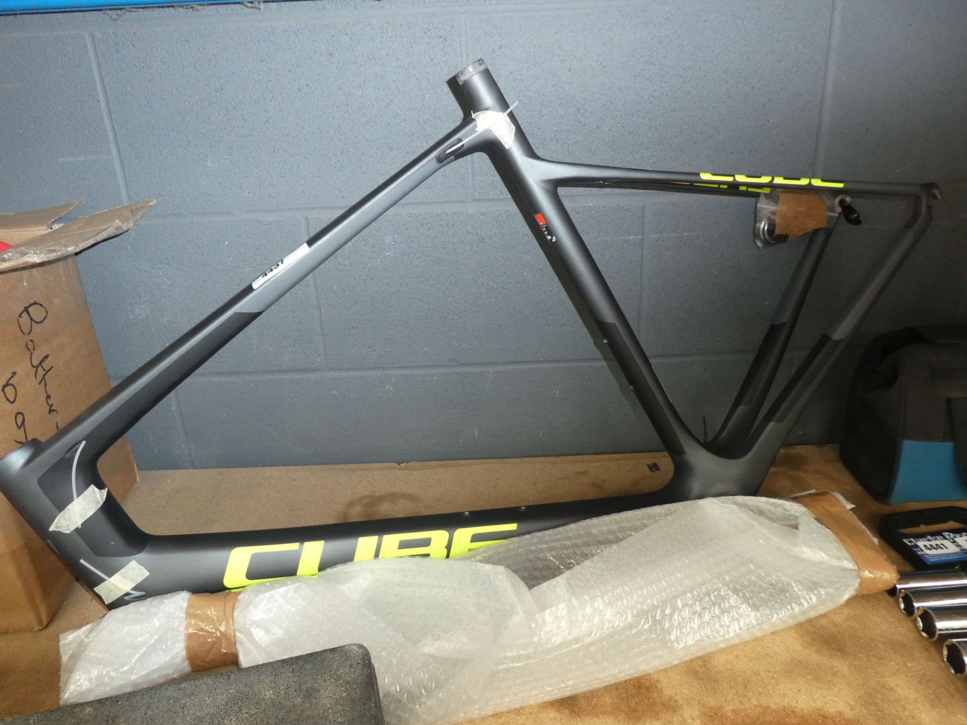 Cube bike frame and forks