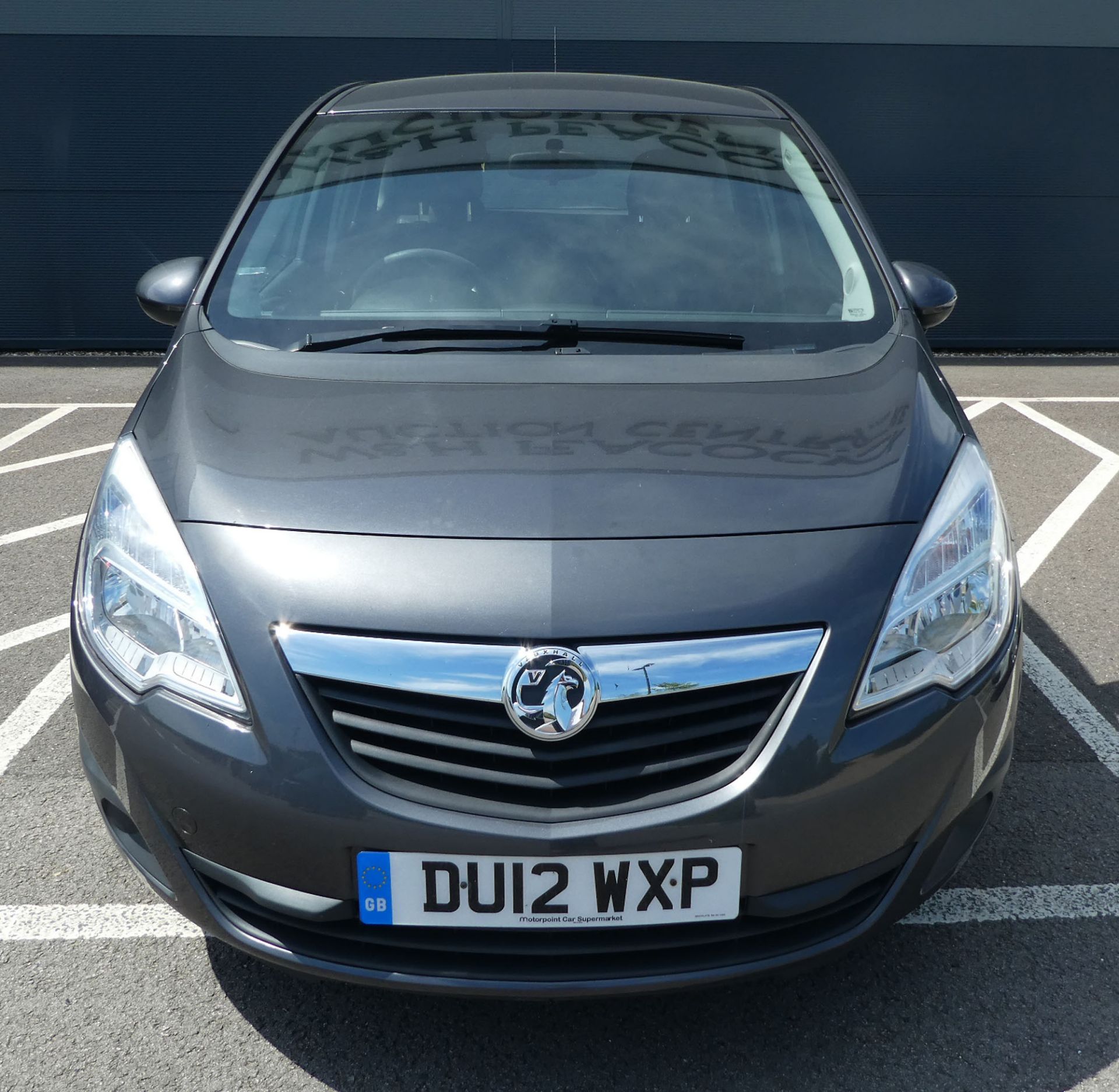 Vauxhall Meriva Exclusiv Turbo 138 in grey, registration plate DU12 WXP, first registered 16.03. - Image 3 of 12