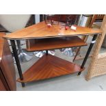 1950's style corner shelf unit