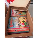 Box of Dandy and Roy of the Rover annuals