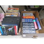 2 boxes of various ref. books