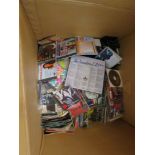 Box containing CD's