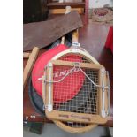 Quantity of vintage tennis rackets