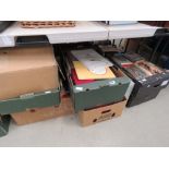 Qty of boxed books held in 8 boxes