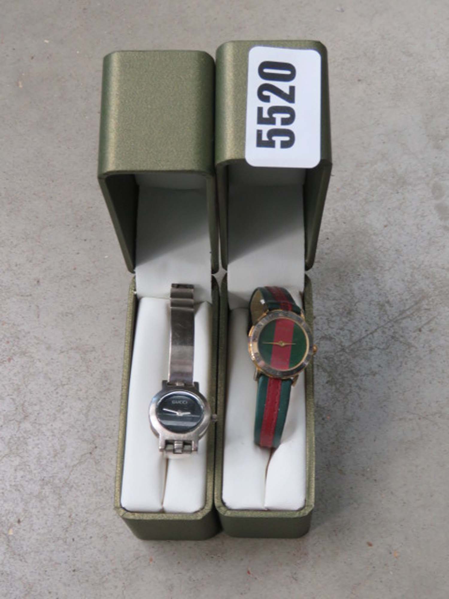 2 Gucci ladies watches