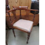 Victorian/Edwardian corner chair