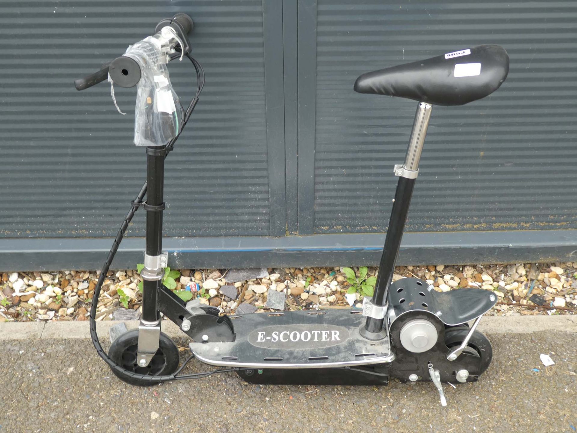 SIlver E-scooter