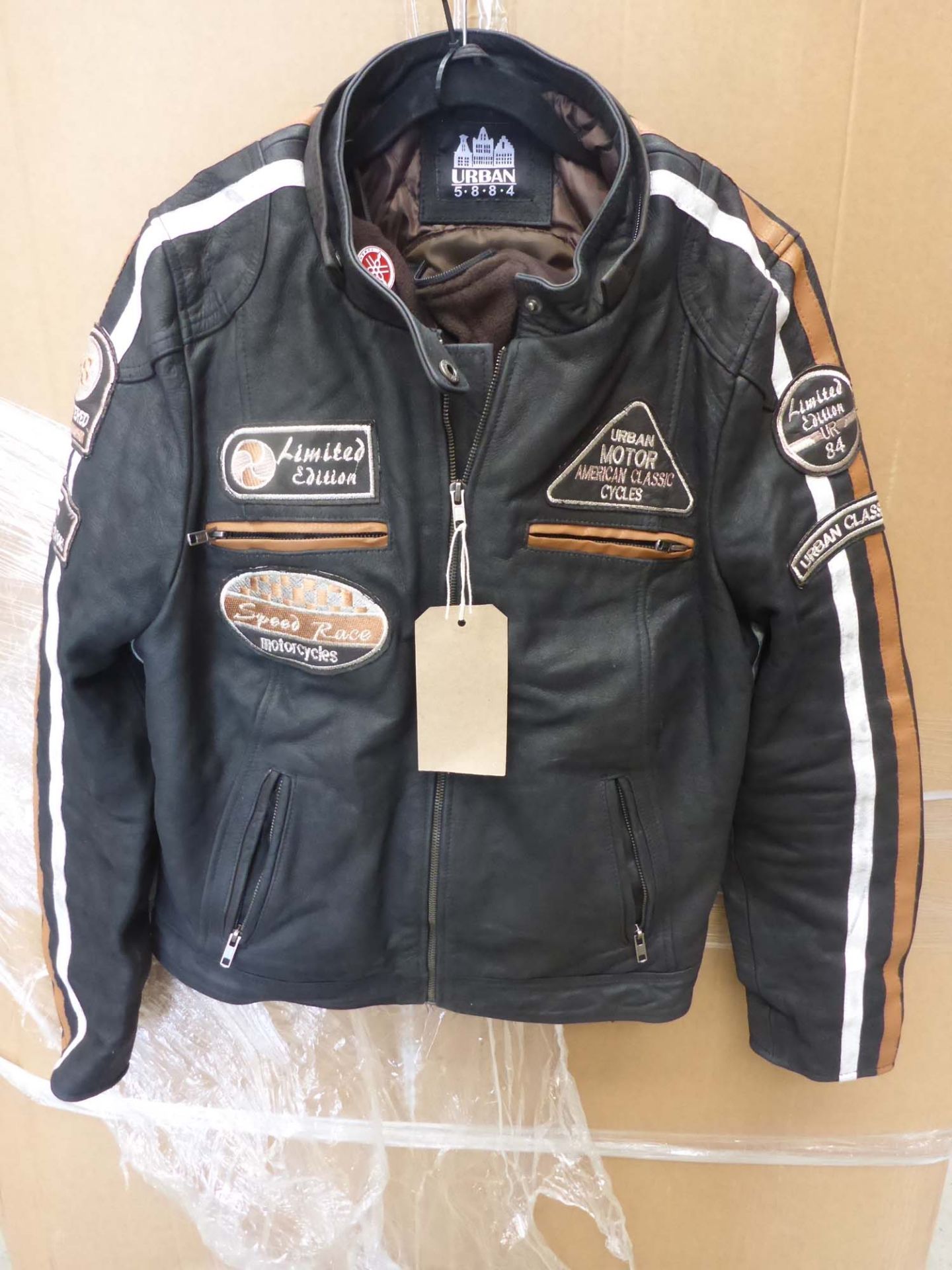 Urban 5884 leather jacket Size 3XL (af)