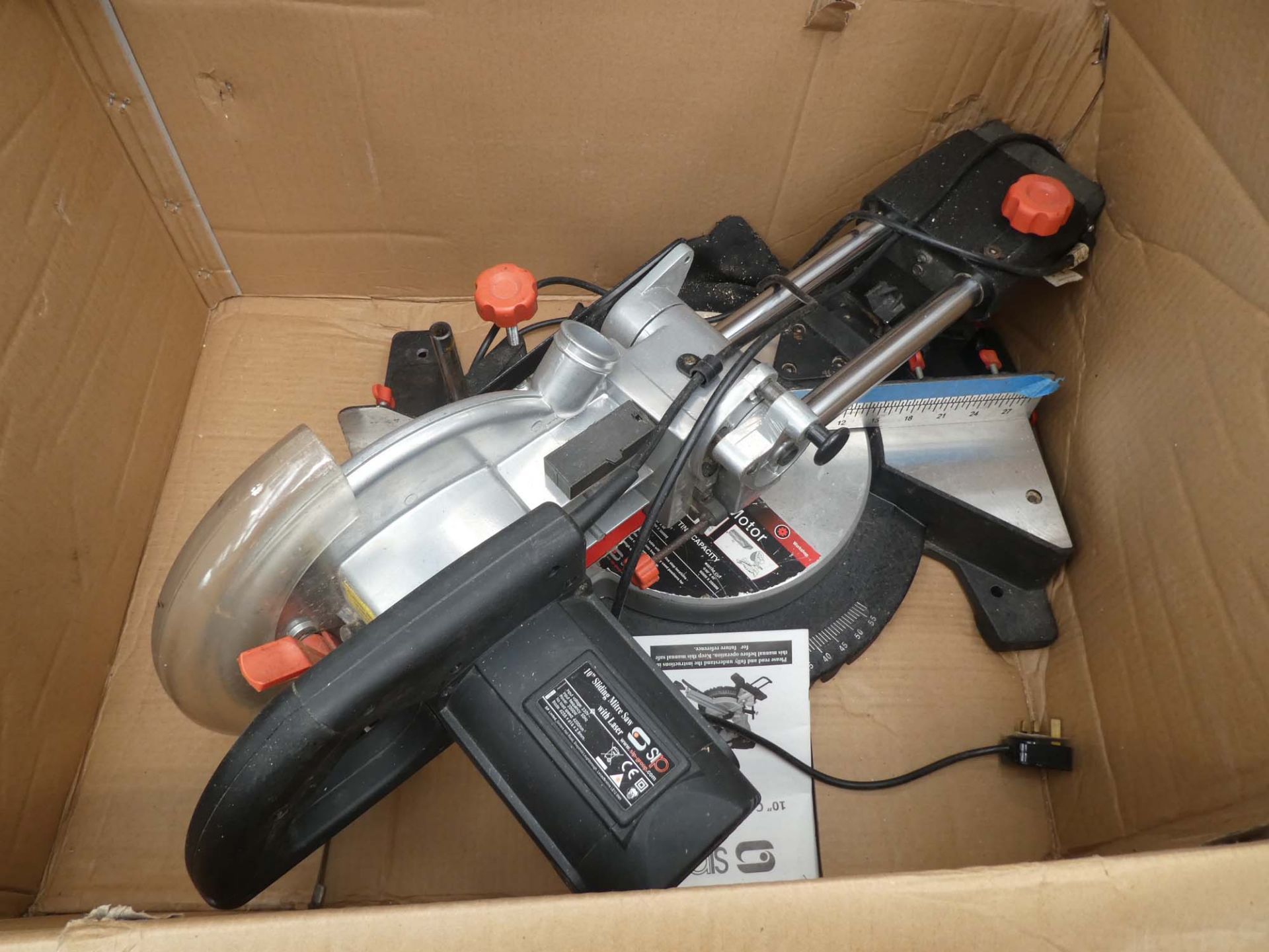 Boxed SIP 10'' sliding mitre saw - Image 2 of 2