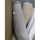 Grey fabric soft pile mat