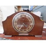 Smiths long service mantle clock