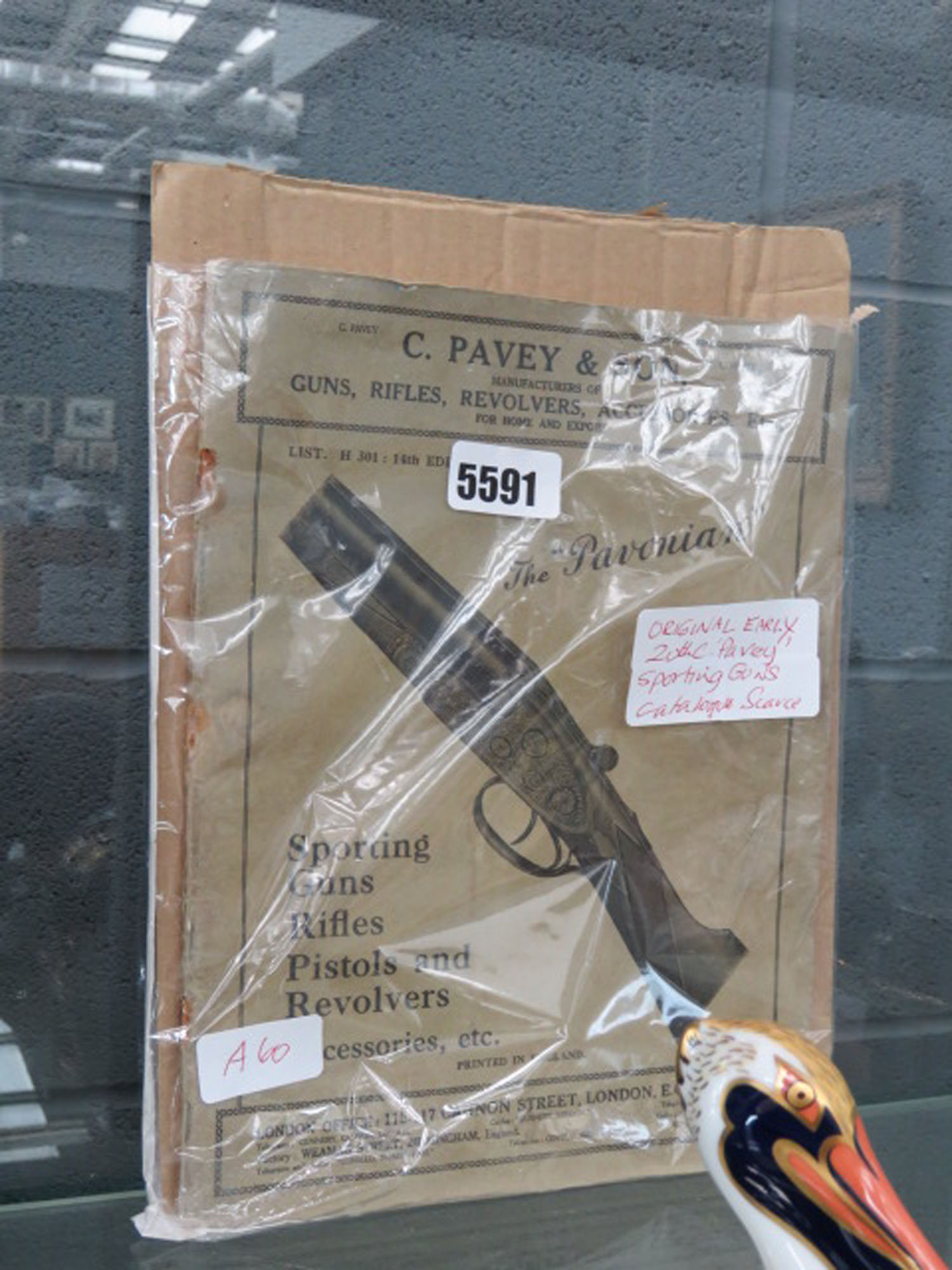 Pavey & Sons sporting guns catalogue