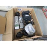 5535 Box containing cordless telephones