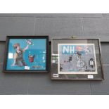 2 Banksy prints