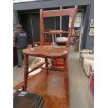 Elm seated Provincial dining chair