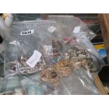 5 bags of costume jewellery