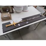 Replica sword of Napoleon
