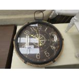 Nautical themed quartz wall clock