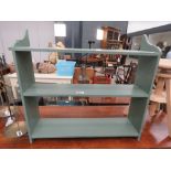 Green painted 3 tier hanging rack