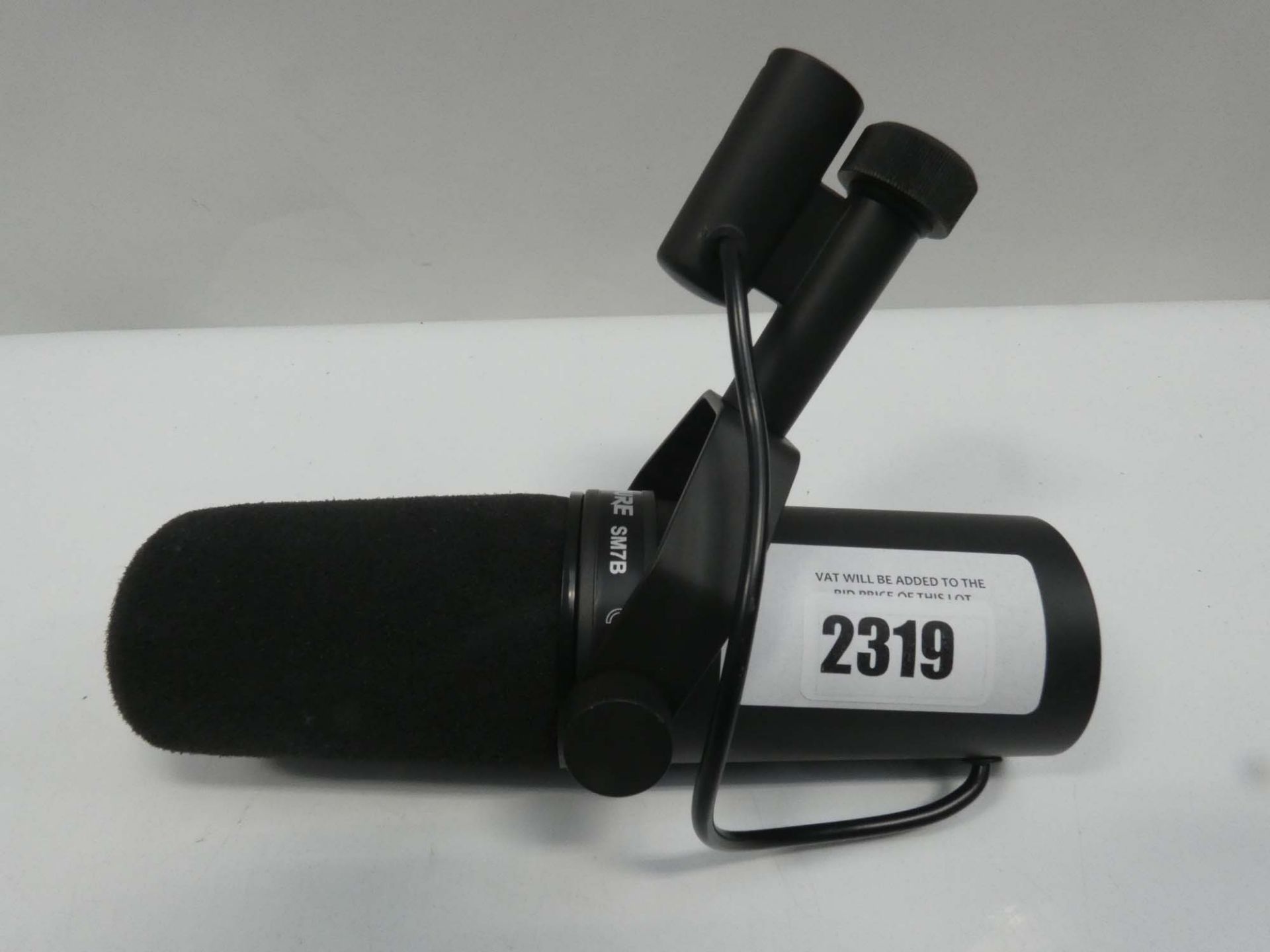 Shure SM7B dynamic microphone