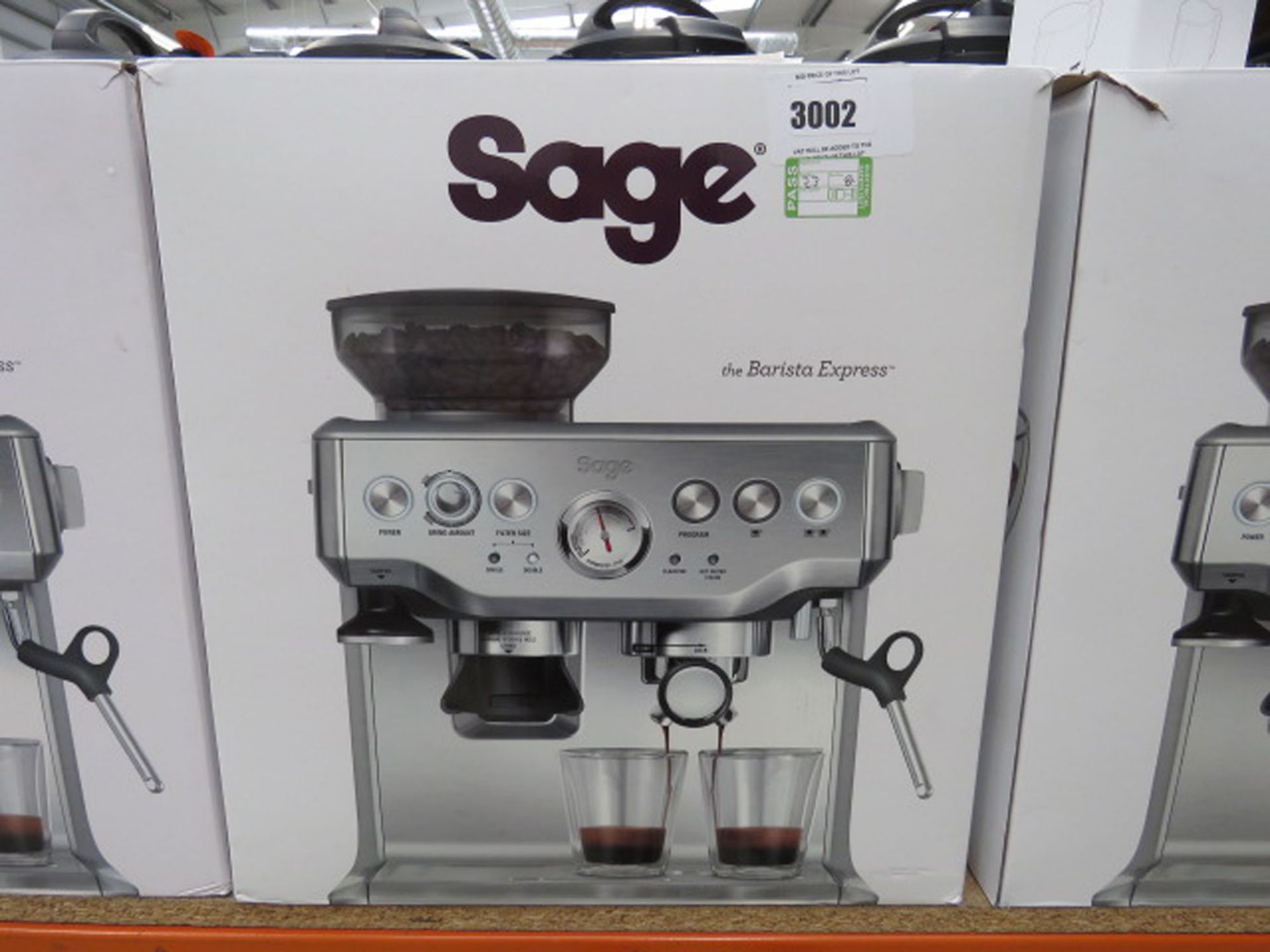 Sage Barista coffee machine with box (8)