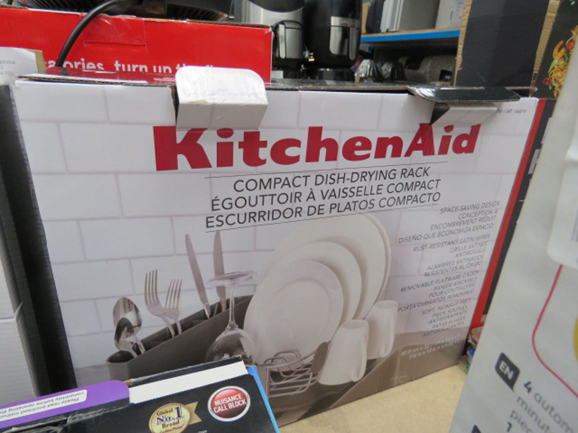 Kitchenaid Compact dish drying rack with box