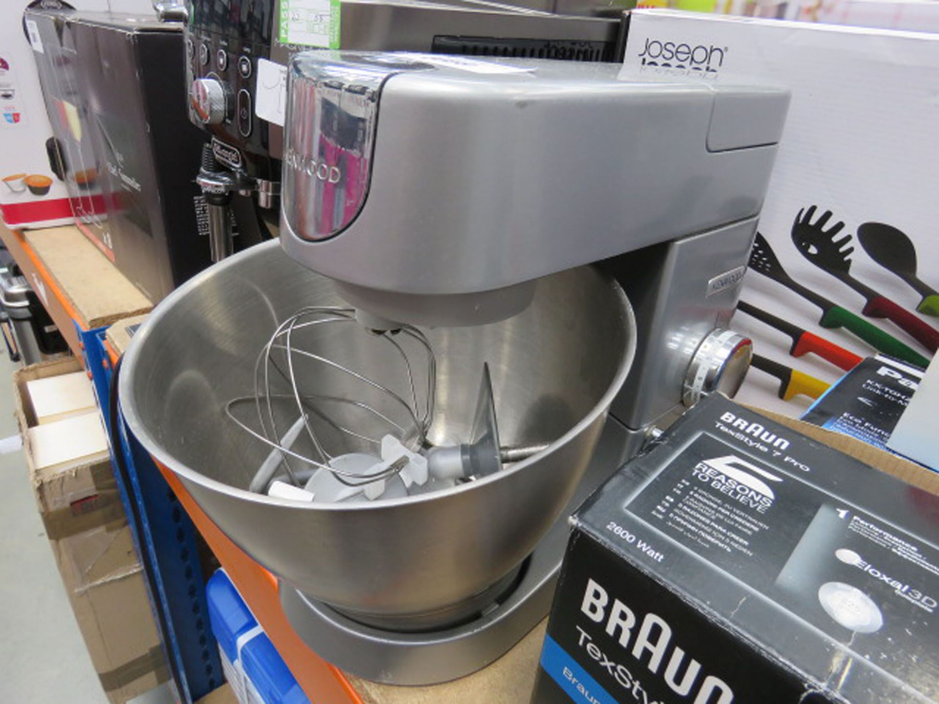 (56) Kenwood standing mixer plus 3 attachments