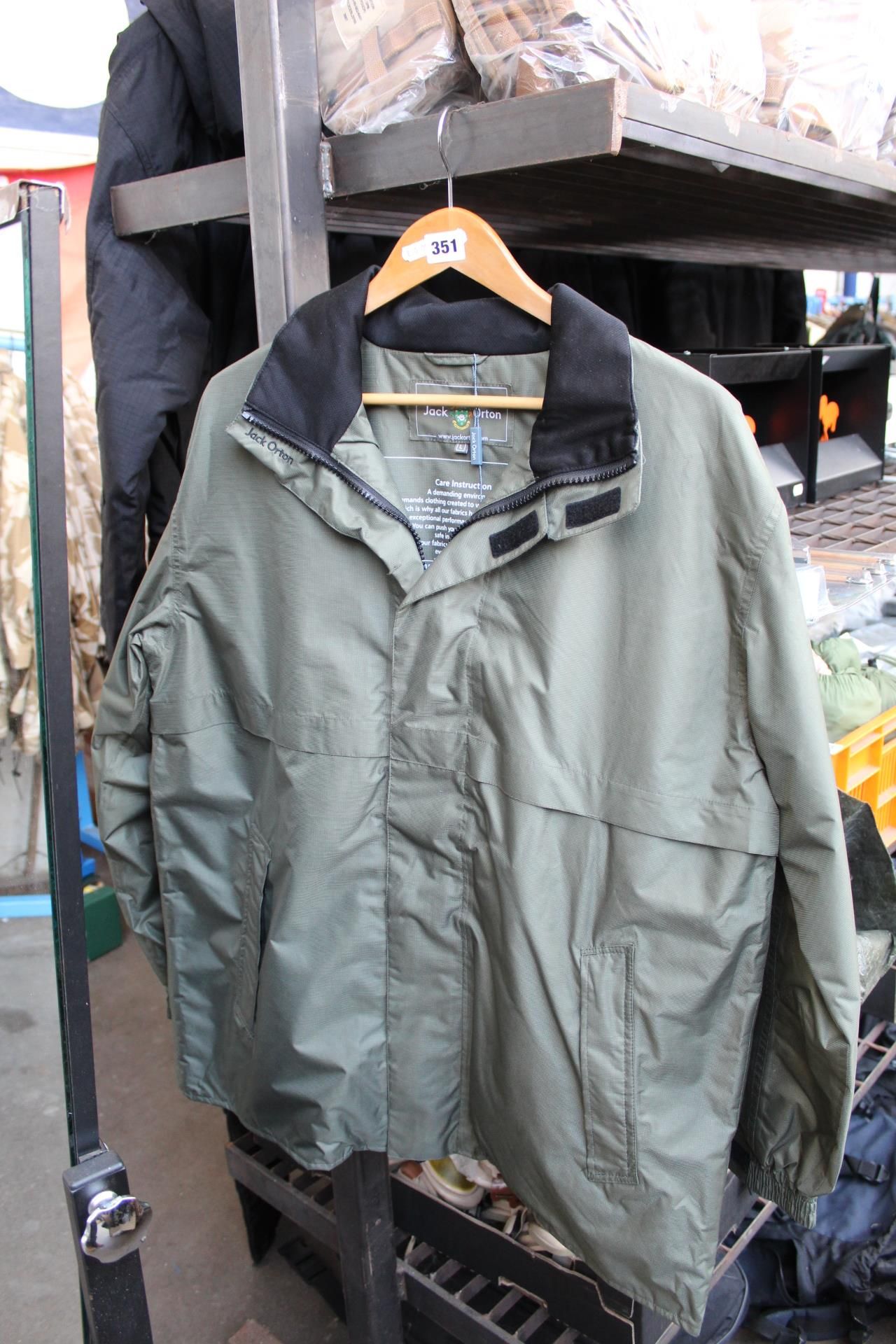 Jack Orton large green coat