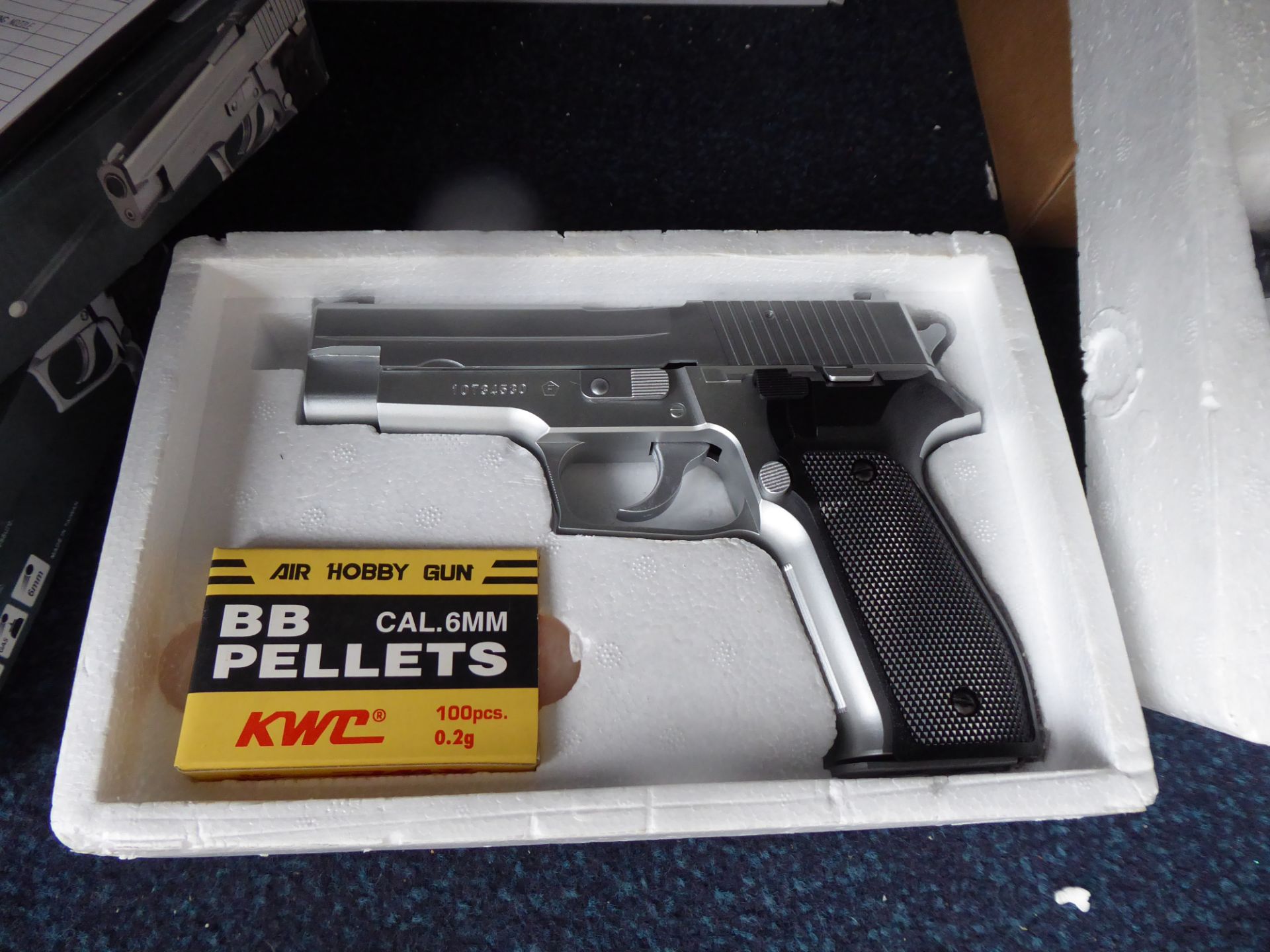 Boxed KWC 226 model 6mm BB airsoft pistol *This Lot is offered for the purposes of historical re- - Image 2 of 2