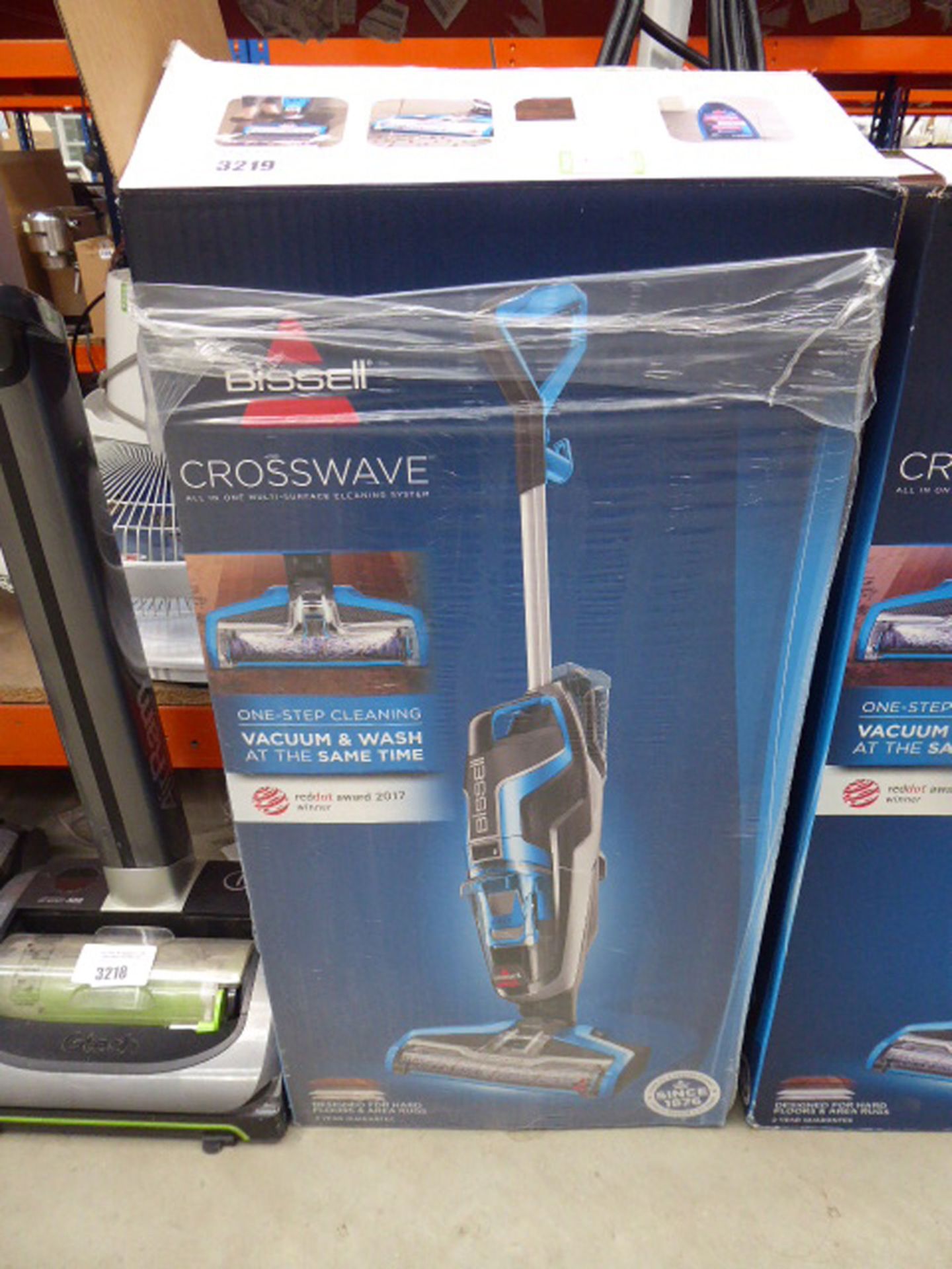 131 Bissell crosswave all in one multi surface cleaning system with box