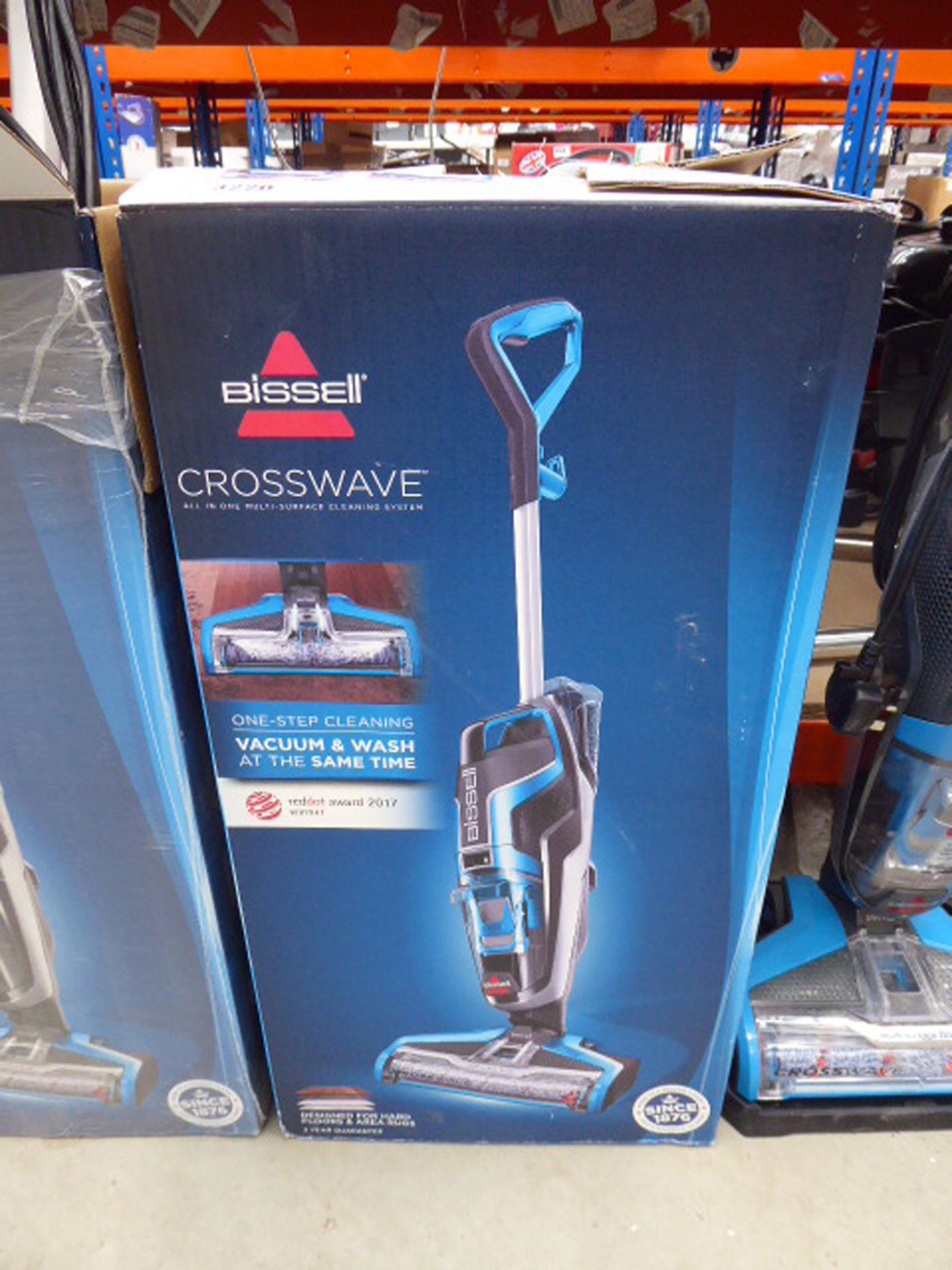 132 Bissell crosswave all in one multi surface cleaning system with box