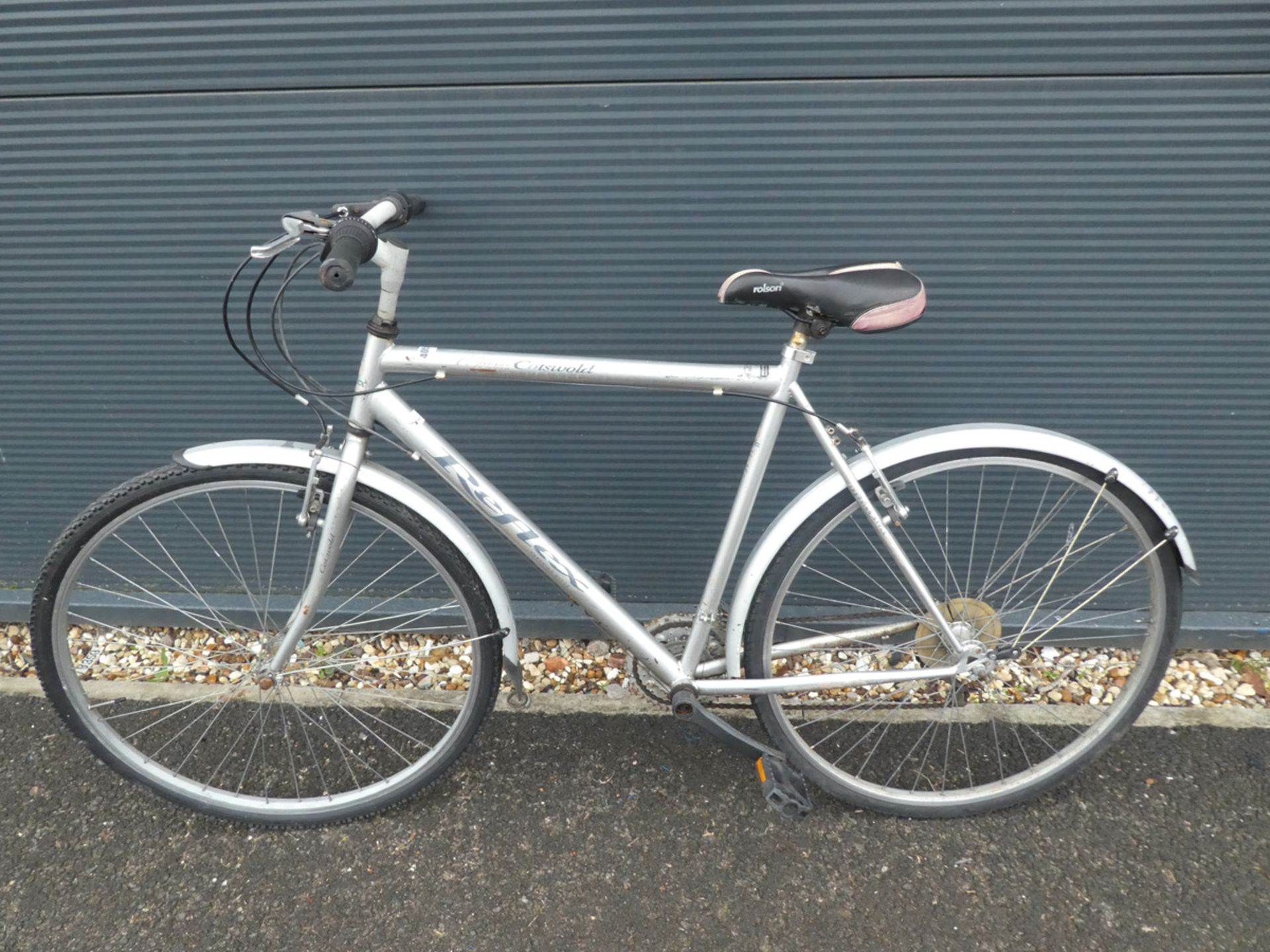 4058 - Reflex bike in silver