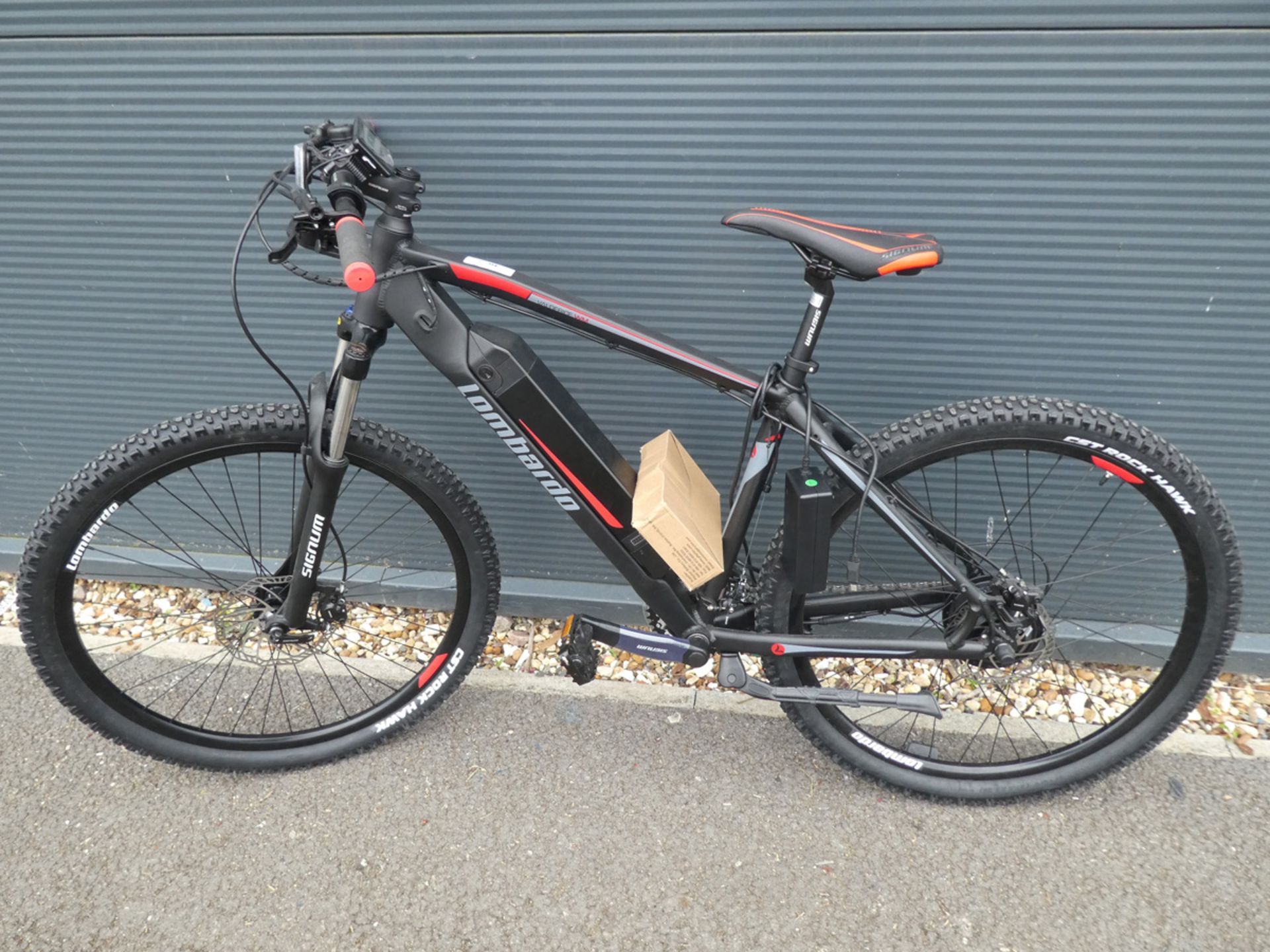 Lombardo electric mountain bike with charger