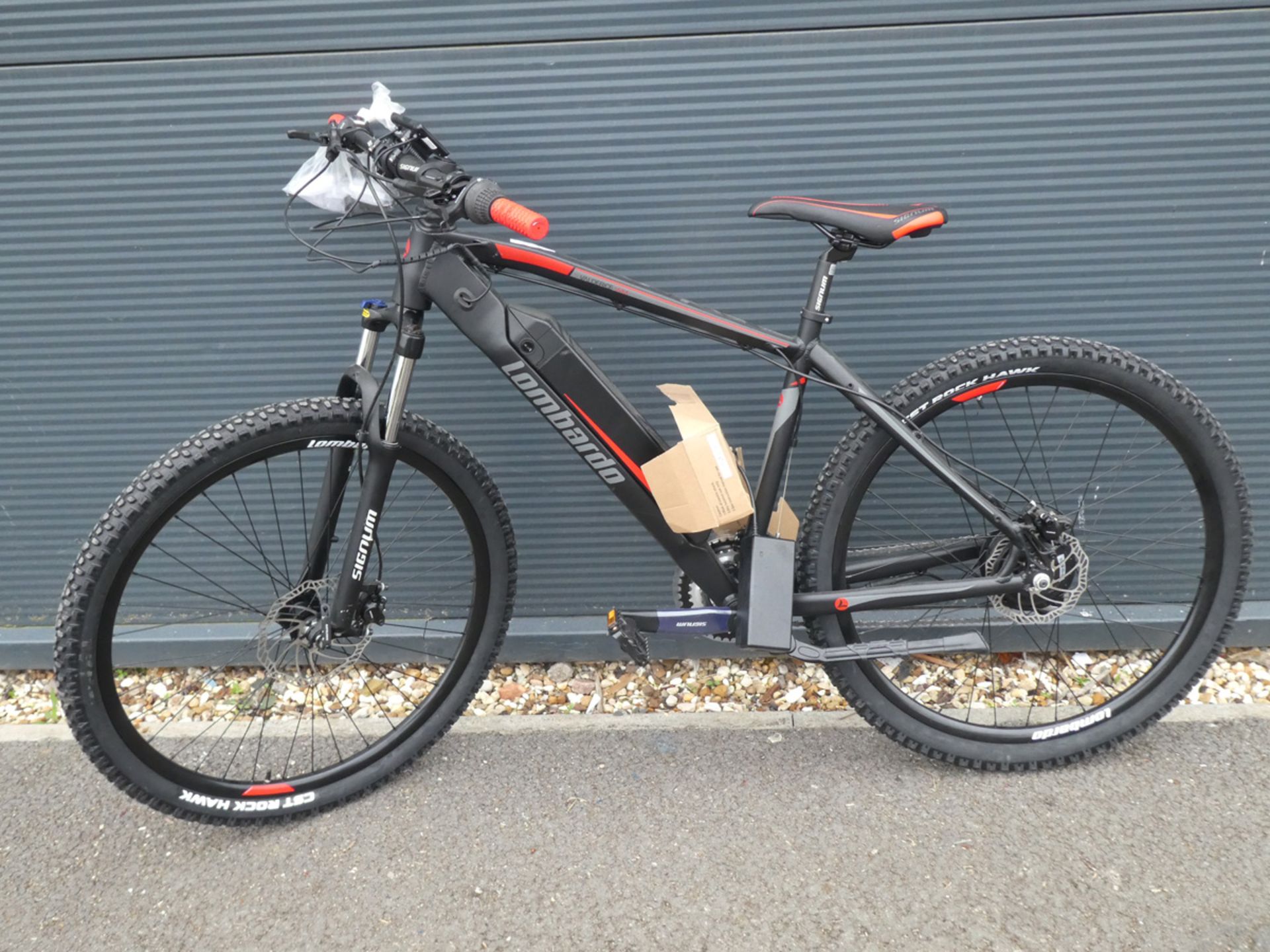 Lombardo electric mountain bike with charger