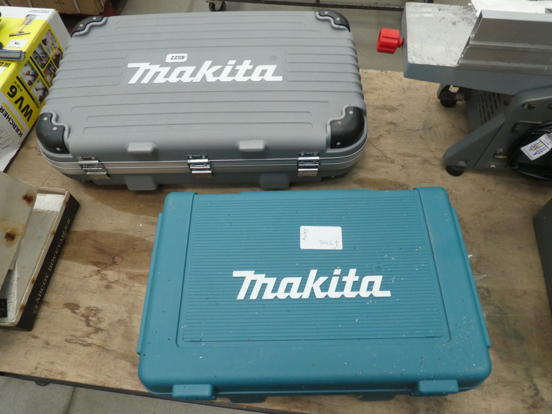 4524 Makita toolbox in grey, empty